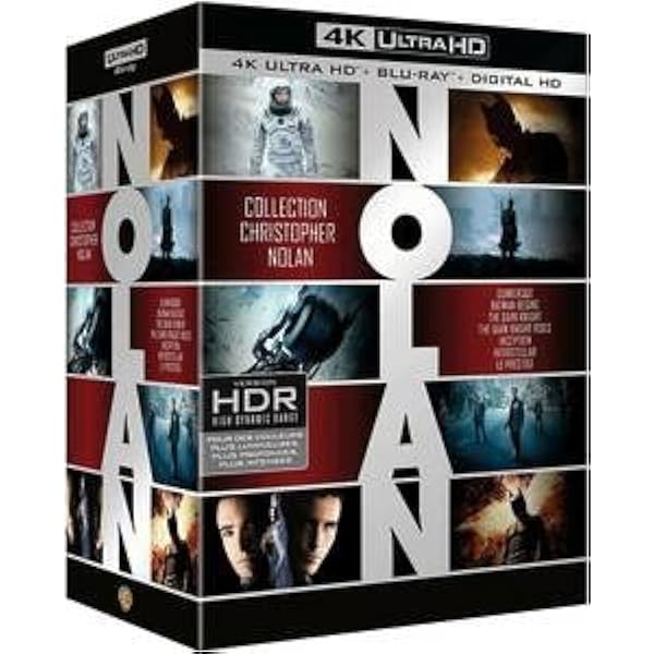 Christopher Nolanクリストファー・ノーラン作品全集Blu-ray Amazon.co.jp | クリストファー・ノーラン 全4Kコレクション